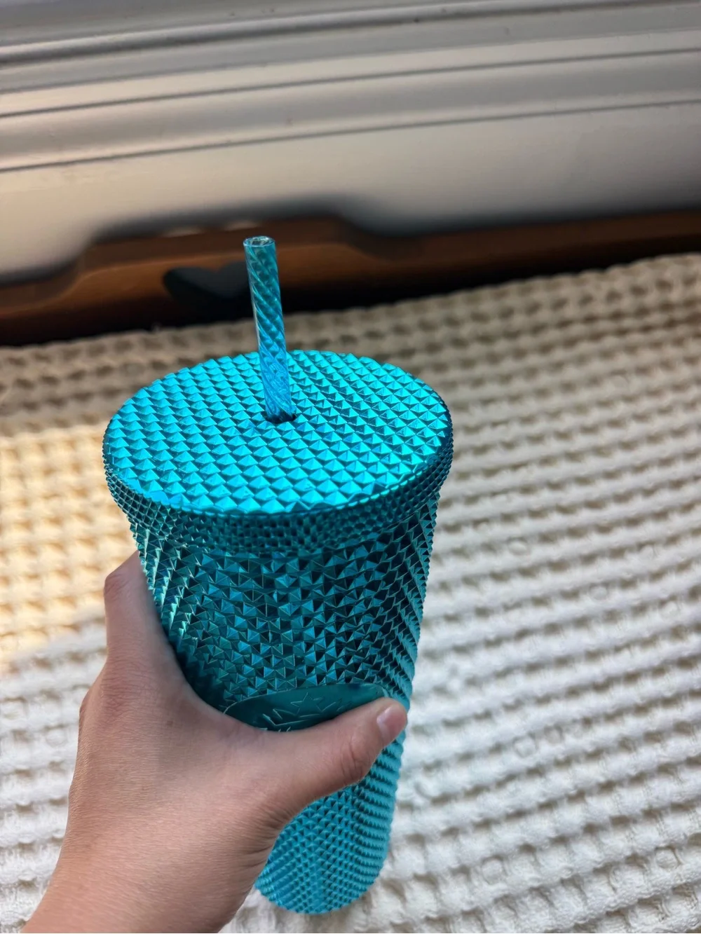Starbucks Teal 24oz Studded Cold Cup Tumbler